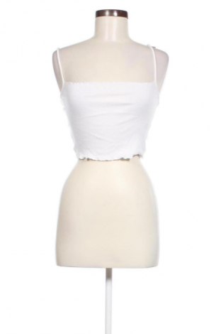 Γυναικείο αμάνικο μπλουζάκι H&M Divided, Μέγεθος S, Χρώμα Λευκό, Τιμή 5,99 €