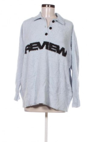 Dámský svetr Review, Velikost S, Barva Modrá, Cena  79,00 Kč