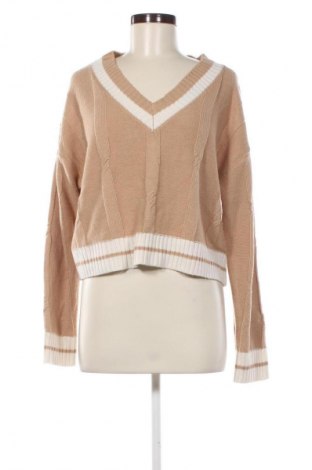 Γυναικείο πουλόβερ SHEIN, Μέγεθος L, Χρώμα  Μπέζ, Τιμή 5,99 €