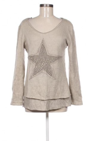 Γυναικείο πουλόβερ Unbranded, Μέγεθος M, Χρώμα  Μπέζ, Τιμή 8,99 €