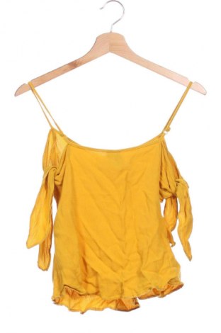 Γυναικείο τοπ ASOS, Μέγεθος XS, Χρώμα Κίτρινο, Τιμή 2,99 €