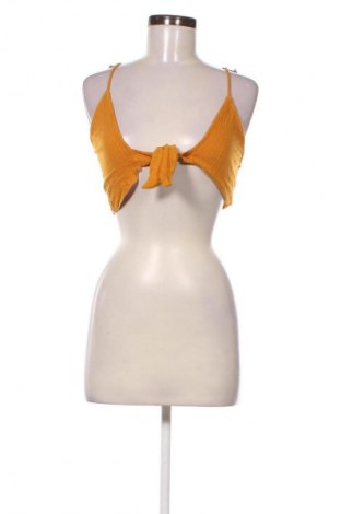 Γυναικείο τοπ Bershka, Μέγεθος S, Χρώμα Κίτρινο, Τιμή 2,99 €