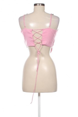 Γυναικείο τοπ Gina Tricot, Μέγεθος L, Χρώμα Ρόζ , Τιμή 5,99 €