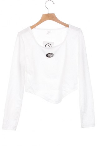 Детска блуза SHEIN, Размер 11-12y/ 152-158 см, Цвят Бял, Цена 2,04 €