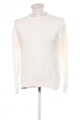 Herrenpullover Jack & Jones, Größe S, Farbe Weiß, Preis € 18,99