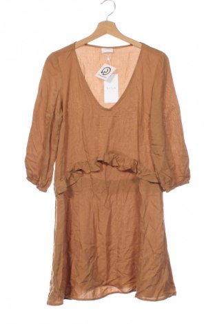 Šaty  VILA, Velikost XS, Barva Hnědá, Cena  199,00 Kč
