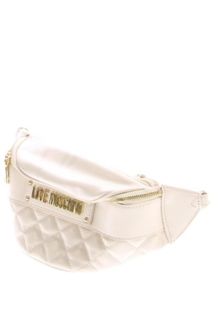 Geantă de brâu Love Moschino, Culoare Bej, Preț 589,35 Lei