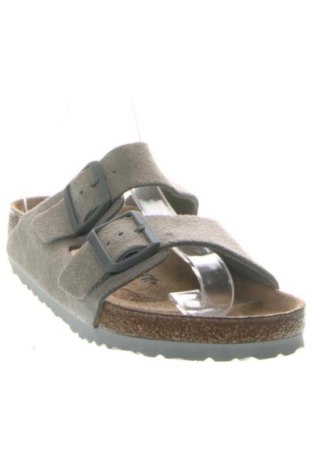 Γυναικείες παντόφλες Birkenstock, Μέγεθος 39, Χρώμα Γκρί, Τιμή 127,99 €
