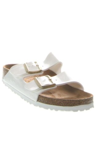 Pantolette Birkenstock, Größe 38, Farbe Weiß, Preis 117,99 €