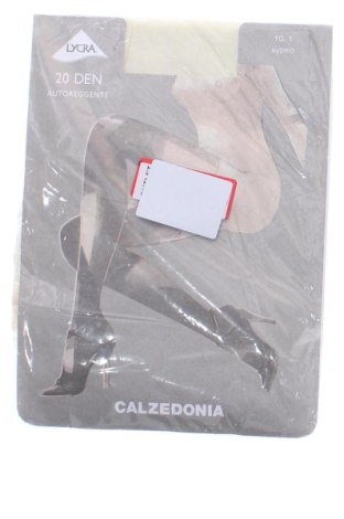 Rajstopy Calzedonia, Rozmiar S, Kolor ecru, Cena 84,94 zł