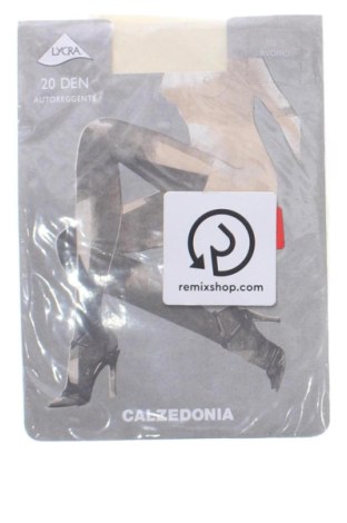 Rajstopy Calzedonia, Rozmiar S, Kolor ecru, Cena 84,94 zł