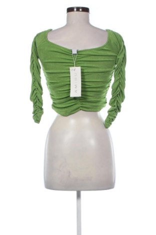 Bluză de femei Amisu, Mărime M, Culoare Verde, Preț 83,00 Lei