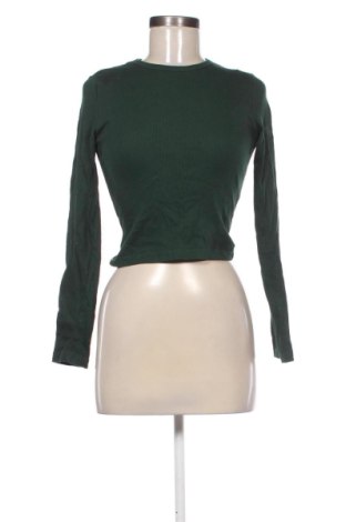 Bluză de femei Bershka, Mărime M, Culoare Verde, Preț 60,99 Lei