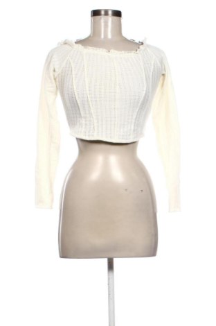 Bluzka damska Bershka, Rozmiar M, Kolor ecru, Cena 51,99 zł