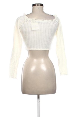 Bluzka damska Bershka, Rozmiar M, Kolor ecru, Cena 51,99 zł