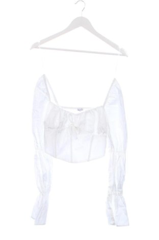 Dámska blúza Bershka, Veľkosť S, Farba Biela, Cena  7,95 €, #136348567