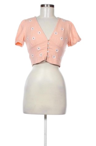 Bluză de femei Bershka, Mărime M, Culoare Roz, Preț 60,99 Lei
