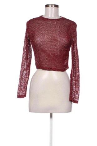 Дамска блуза Bershka, Размер L, Цвят Червен, Цена 9,20 €