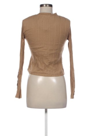 Bluză de femei Bershka, Mărime L, Culoare Bej, Preț 98,99 Lei