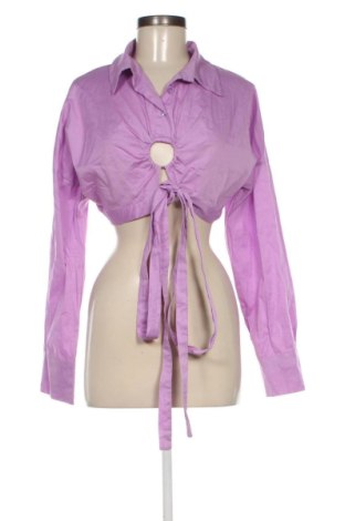 Damen Shirt Boohoo, Größe L, Farbe Lila, Preis 16,00 €