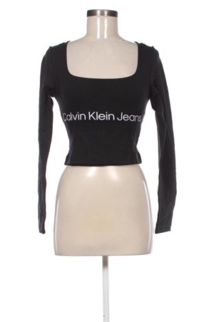 Γυναικεία μπλούζα Calvin Klein Jeans, Μέγεθος XS, Χρώμα Μαύρο, Τιμή 75,99 €