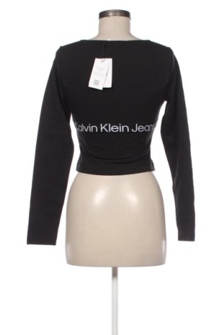 Γυναικεία μπλούζα Calvin Klein Jeans, Μέγεθος XS, Χρώμα Μαύρο, Τιμή 75,99 €