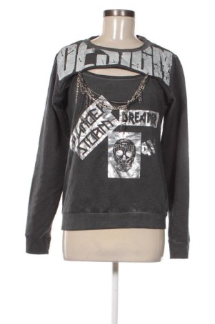 Дамска блуза Design Lab, Размер M, Цвят Сив, Цена 10,22 €