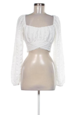 Damen Shirt Gina Tricot, Größe S, Farbe Weiß, Preis 27,62 €