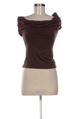 Дамска блуза H&M Divided, Размер M, Цвят Кафяв, Цена 9,78 €