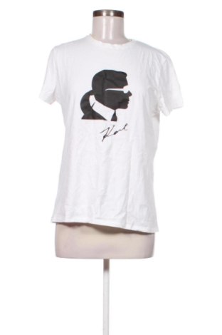 Bluză de femei Karl Lagerfeld, Mărime L, Culoare Alb, Preț 367,99 Lei