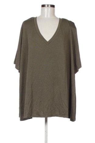 Bluză de femei Kiabi, Mărime 4XL, Culoare Verde, Preț 98,99 Lei