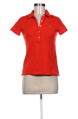 Γυναικείο t-shirt Lacoste, Μέγεθος M, Χρώμα Κόκκινο, Τιμή 33,99 €
