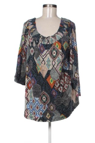 Bluzka damska Linea Tesini, Rozmiar XXL, Kolor Kolorowy, Cena 91,99 zł