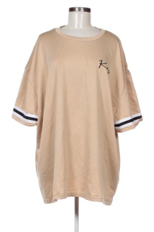 Damen Shirt Manfinity, Größe 5XL, Farbe Beige, Preis 17,99 €