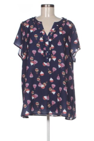 Damen Shirt Paprika, Größe 3XL, Farbe Mehrfarbig, Preis 17,99 €