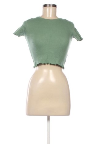 Bluzka damska Pull&Bear, Rozmiar S, Kolor Zielony, Cena 83,99 zł