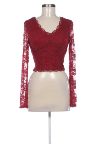 Bluzka damska SHEIN, Rozmiar S, Kolor Czerwony, Cena 51,99 zł