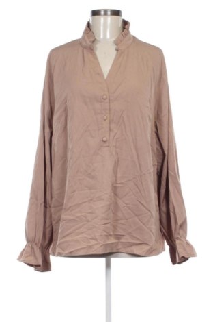 Damen Shirt SHEIN, Größe 3XL, Farbe Beige, Preis 12,99 €