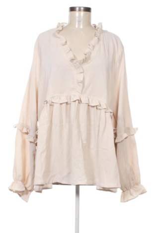Дамска блуза SHEIN, Размер 4XL, Цвят Бежов, Цена 10,00 €