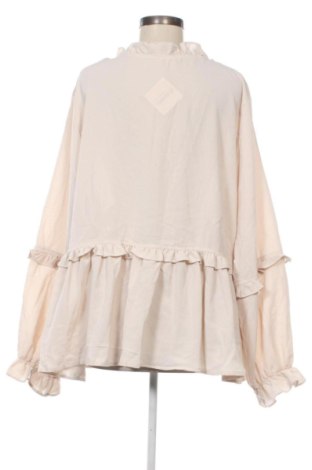 Дамска блуза SHEIN, Размер 4XL, Цвят Бежов, Цена 10,00 €