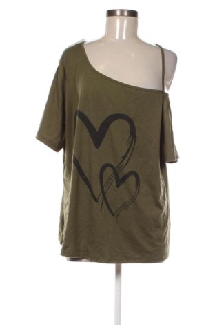 Damen Shirt SHEIN, Größe XXL, Farbe Grün, Preis 12,99 €