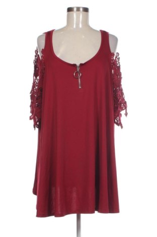 Damen Shirt SHEIN, Größe XXL, Farbe Rot, Preis 12,99 €