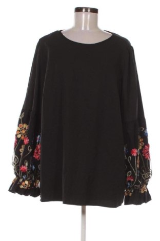 Bluzka damska SHEIN, Rozmiar 3XL, Kolor Czarny, Cena 51,99 zł