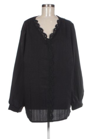 Дамска блуза SHEIN, Размер 4XL, Цвят Черен, Цена 7,15 €, #136381933