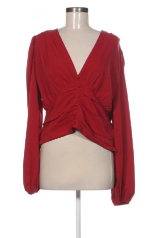 Дамска блуза SHEIN, Размер XL, Цвят Червен, Цена 4,60 €, #136386160