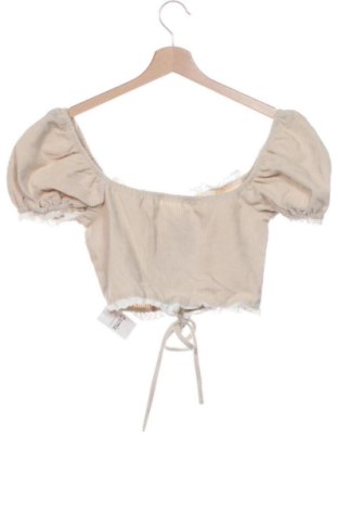 Bluză de femei SHEIN, Mărime XS, Culoare Bej, Preț 96,24 Lei