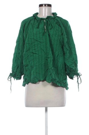 Дамска блуза Stockh Lm, Размер XL, Цвят Зелен, Цена 25,05 €