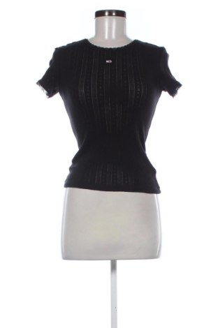 Bluză de femei Tommy Jeans, Mărime S, Culoare Negru, Preț 165,35 Lei