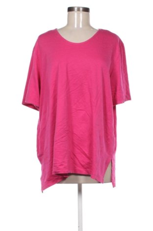 Bluzka damska Ulla Popken, Rozmiar 3XL, Kolor Różowy, Cena 72,99 zł