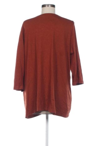 Bluzka damska Ulla Popken, Rozmiar XXL, Kolor Brązowy, Cena 91,99 zł